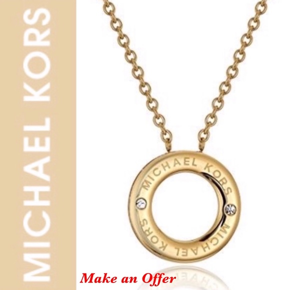 Michael Kors Jewelry - Michael Kors GT Haute Grommet Pendant Necklace